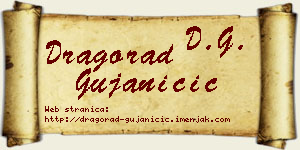 Dragorad Gujaničić vizit kartica